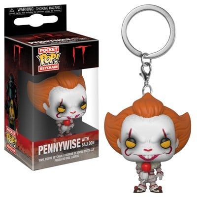 Funko - Pocket Pop Keychains : IT - Pennywise with Red Ballon