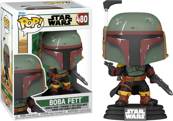 Funko - STAR WARS - POP N° 480 - Book of Boba Fett - Boba Fett