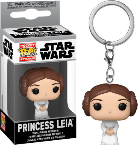 Funko - STAR WARS - Pocket Pop Keychains - Leia - 4cm