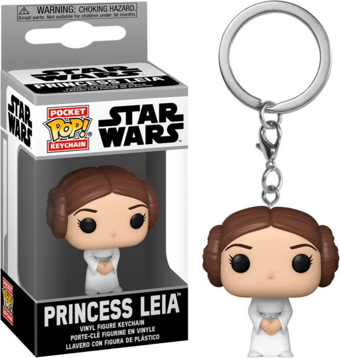 Funko - STAR WARS - Pocket Pop Keychains - Leia - 4cm