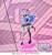 Sega Goods - NEEDY GIRL OVERDOSE - Purple Lollipop - Figure XStellar 20cm