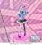 Sega Goods - NEEDY GIRL OVERDOSE - Purple Lollipop - Figure XStellar 20cm