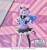 Sega Goods - NEEDY GIRL OVERDOSE - Purple Lollipop - Figure XStellar 20cm