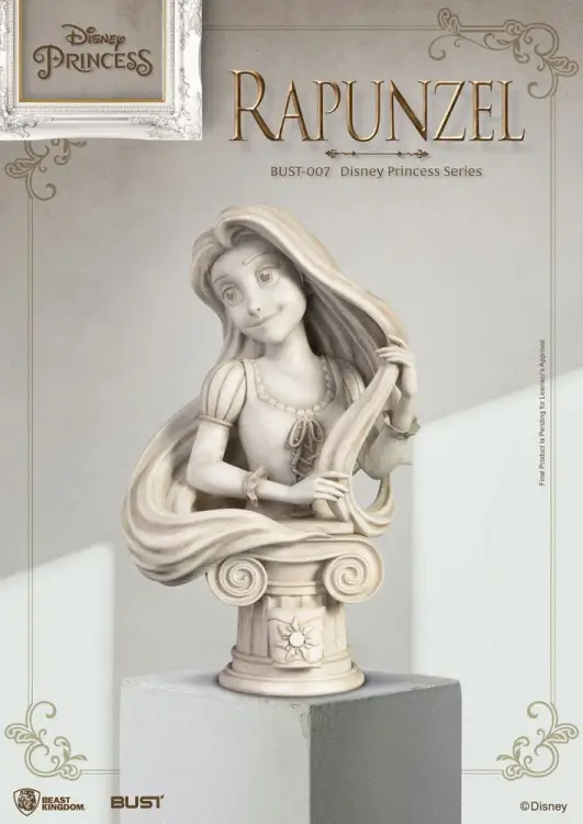 DISNEY - Roszpunka - Popiersie Księżniczki Seria PVC 15cm