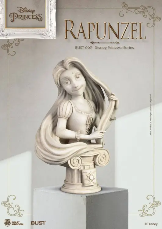 DISNEY - Roszpunka - Popiersie Księżniczki Seria PVC 15cm