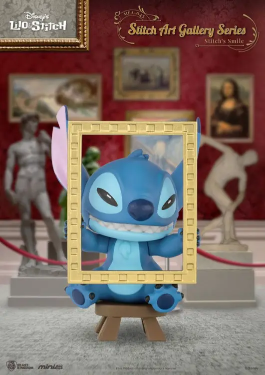 DISNEY - Stitch "Art Gallery" - Figurka Mini Egg Attack 8cm asortyment x6