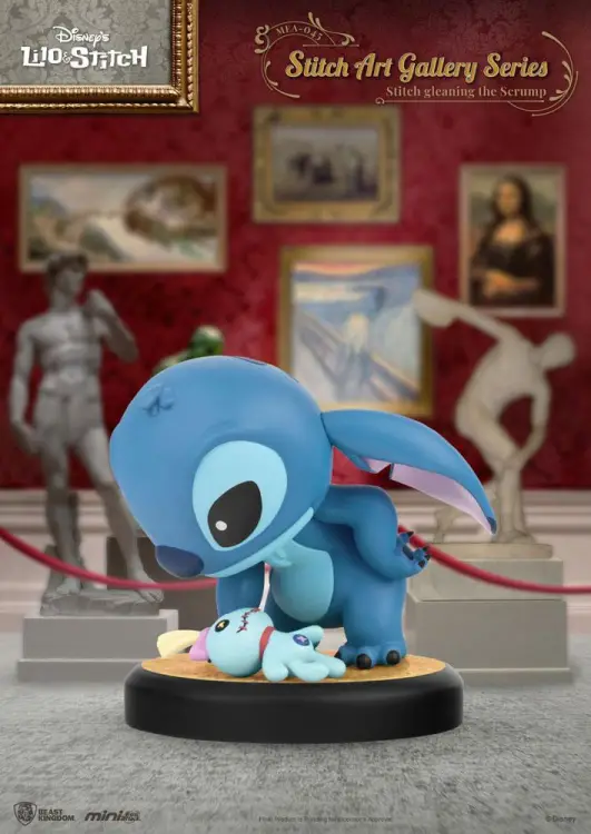 DISNEY - Stitch "Art Gallery" - Figurka Mini Egg Attack 8cm asortyment x6