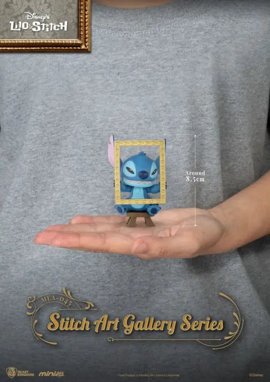 DISNEY - Stitch "Art Gallery" - Figurka Mini Egg Attack 8cm asortyment x6