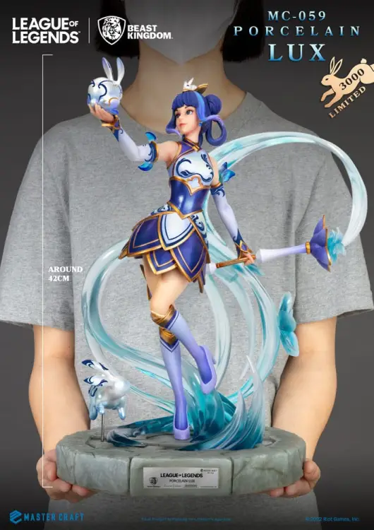 LEAGUE OF LEGENDS - Porcelana Lux - Statuetka Master Craft 42cm