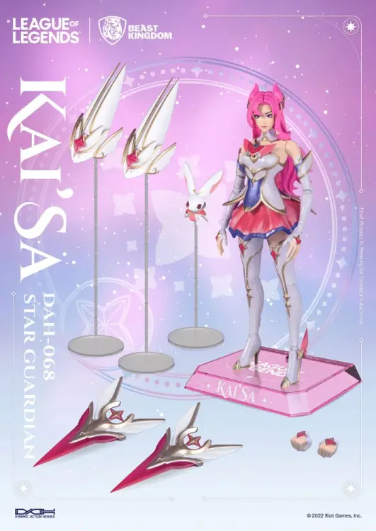 LEAGUE OF LEGENDS - Kai'Sa - Figurka Dynamic Action Heroes 19 cm