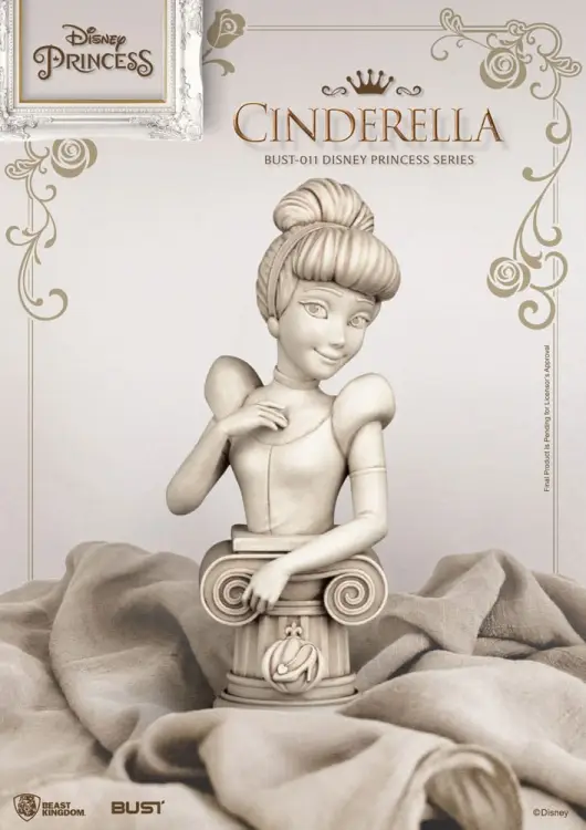 DISNEY - Kopciuszek - Popiersie Księżniczki Seria PVC 15cm