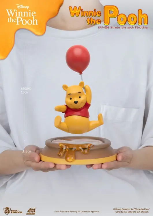 DISNEY - Pływający Kubuś Puchatek - Figurka Egg Attack 19cm