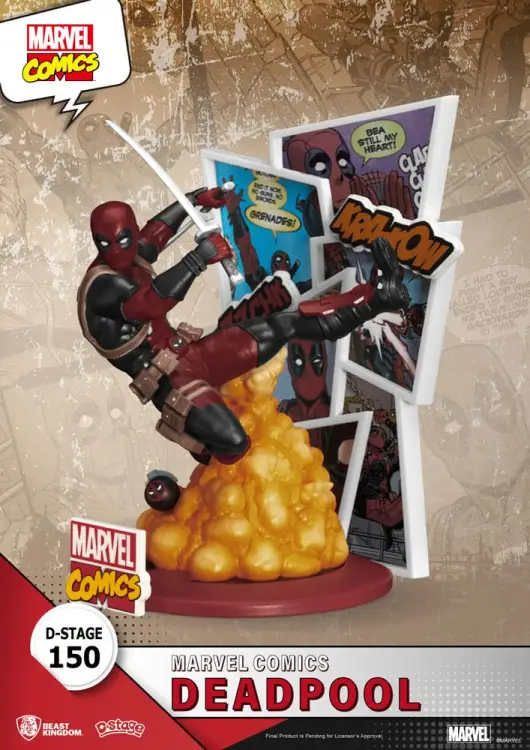 MARVEL - Deadpool - Diorama D-Stage 16 cm