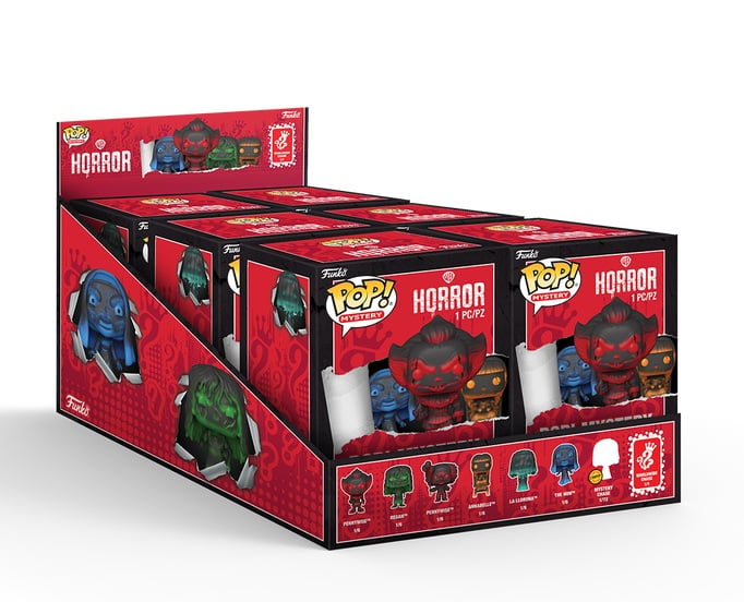 Funko - Mystery POP - WARNER BROS HORROR - Losowa figurka (6sztuk)