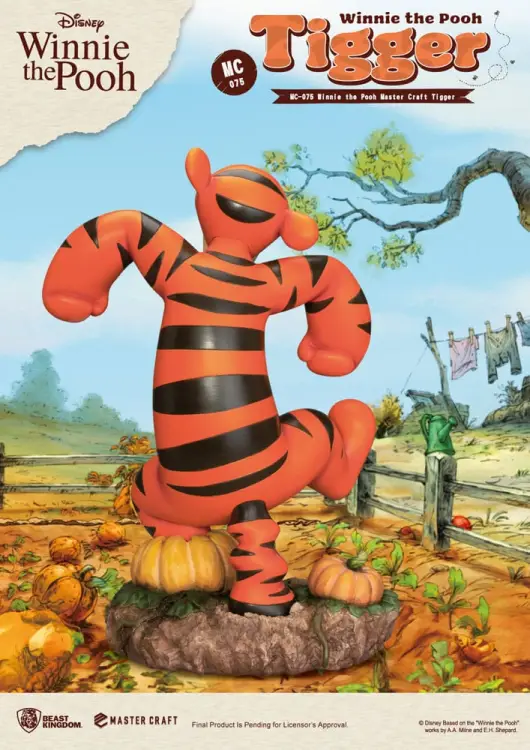 WINNIE THE POOH - Tygrys - Statuetka Master Craft 39cm