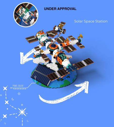 Madness - POP SERIES - Construction Kit - Solar space station  - 302pc