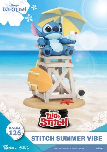LILO & STITCH - Stitch Summer Vibe - Diorama D-Stage 16,4 cm