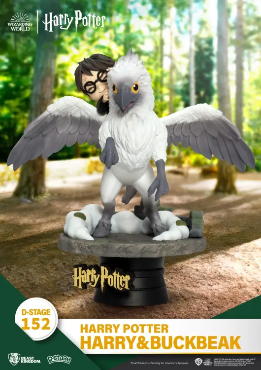 HARRY POTTER - Harry & Buckbeak - Diorama D-Stage 14,4 cm