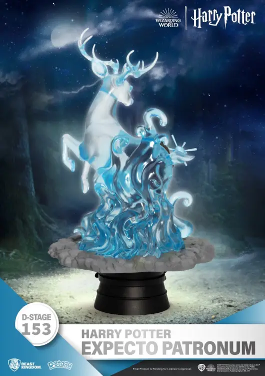 HARRY POTTER - Expecto Patronum - Diorama sceniczna 16 cm