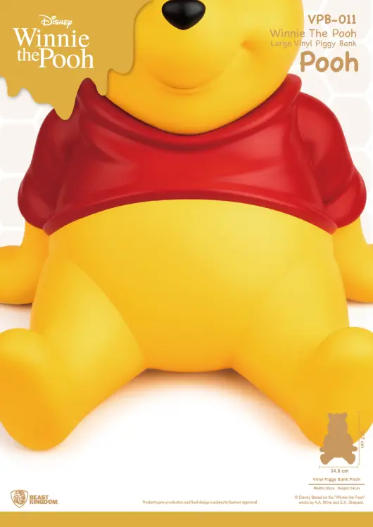 WINNIE THE POOH - Kubuś - Skarbonka 34cm