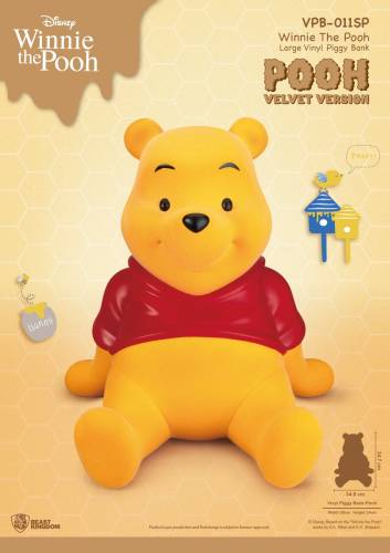 WINNIE THE POOH - Winnie "Velvet Version" - Skarbonka 34cm