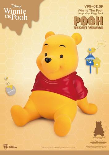 WINNIE THE POOH - Winnie "Velvet Version" - Skarbonka 34cm