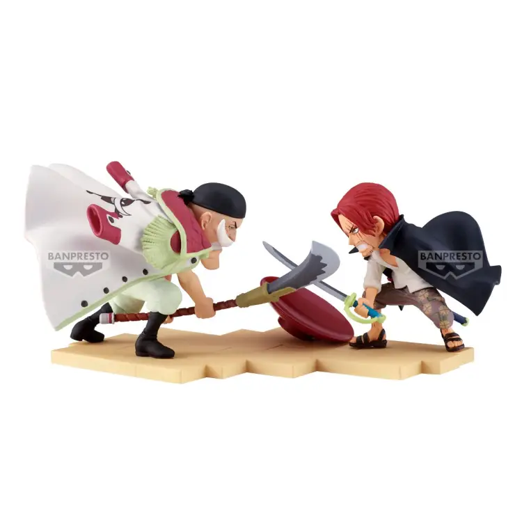 ONE PIECE - Edward Newgate VS Shanks - Figurka WCF Log Stories 13cm