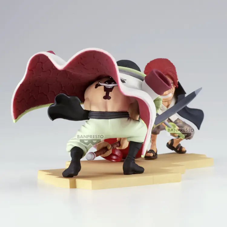 ONE PIECE - Edward Newgate VS Shanks - Figurka WCF Log Stories 13cm