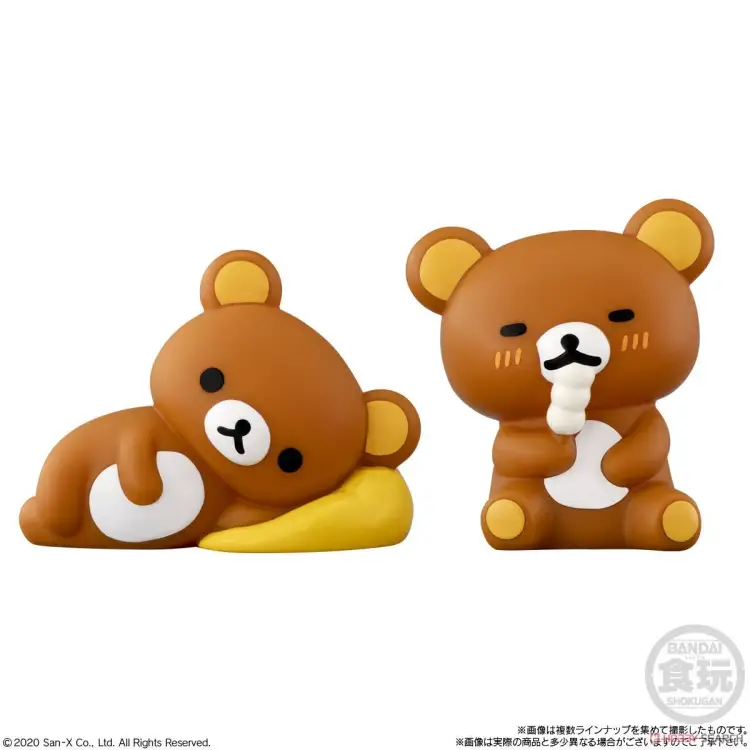 RILAKKUMA FRIENDS - 12 figurek Rilakkuma Friends (reedycja)