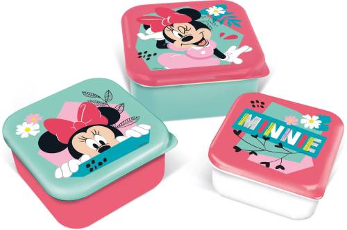 MINNIE - Pudełka na przekąski - 3 szt.