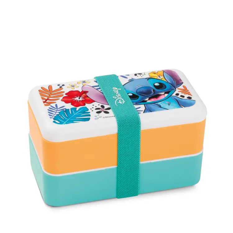 STITCH - Lunch Box 18x10cm - Biały