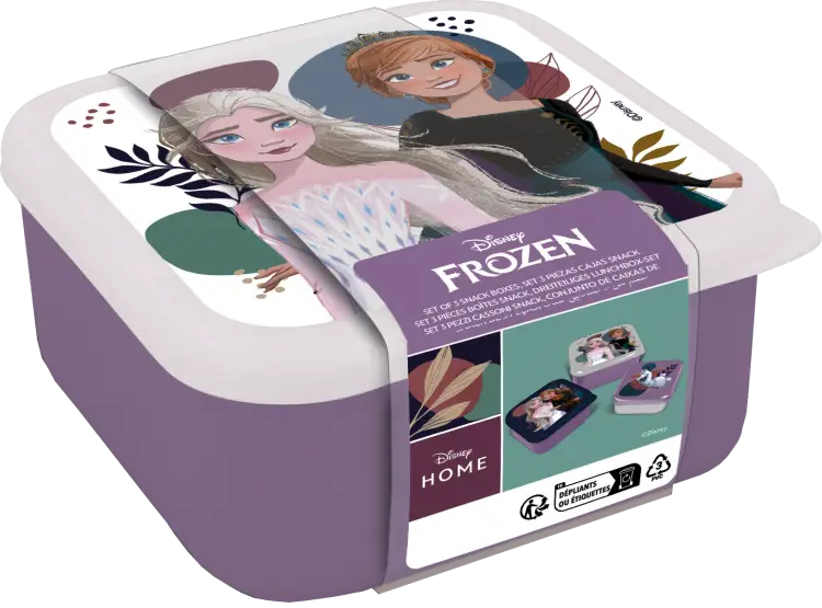 FROZEN - Elsa & Anna - Pudełka na przekąski - 3 szt.