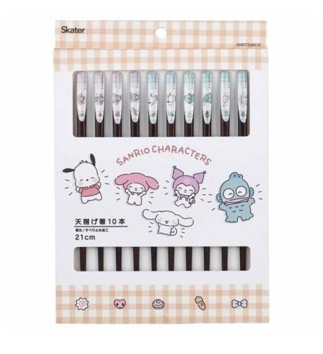SANRIO - Zestaw 10 kolekcjonerskich pałeczek 21 cm