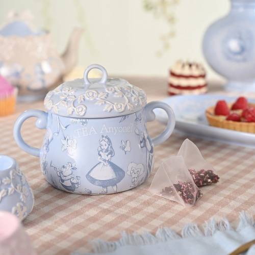 ALICE IN WONDERLAND - Alice - wytłaczany pojemnik na herbatę