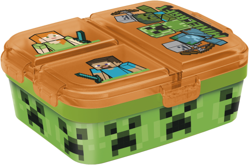 MINECRAFT - Creeper - Lunch Box wielokomorowy