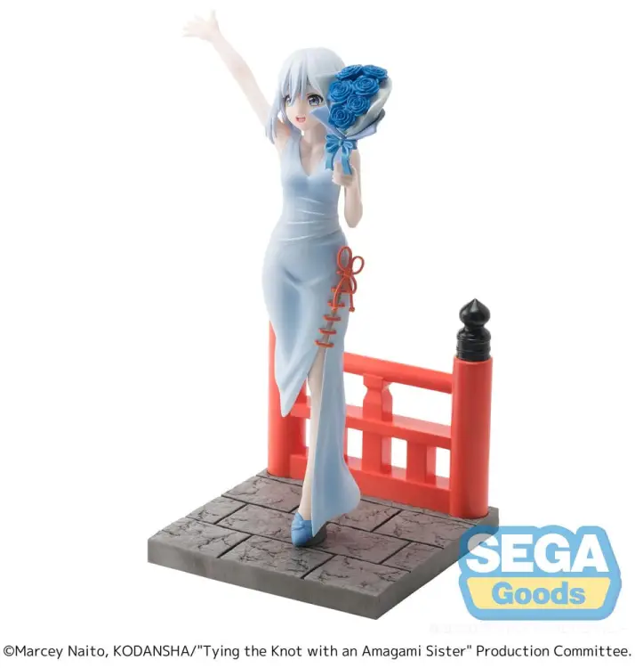 ZWIĄZANIE WĘZŁA Z AMAGAMI SISTER - Asahi - Statuetka Luminasta 18cm