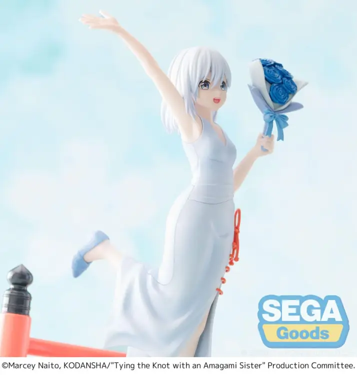 ZWIĄZANIE WĘZŁA Z AMAGAMI SISTER - Asahi - Statuetka Luminasta 18cm