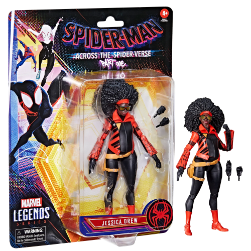 SM : ACROSS THE SPIDER-VERSE - Jessica Drew - Figurka. Marvel Legend 15cm