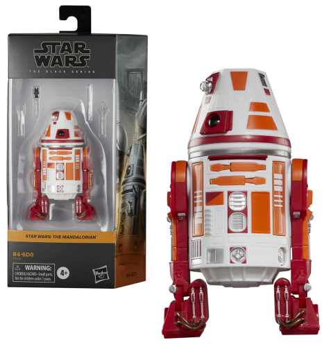 MANDALORIAN - R4-6D0 - Figurka czarna seria 15 cm