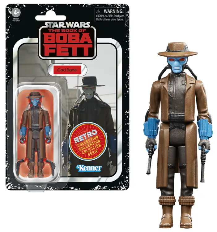 KSIĘGA BOBA FETT - Cad Bane - Figurka Retro Collection 10 cm