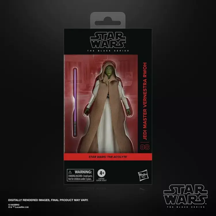 THE ACOLYTE - Mistrz Jedi Vernestra Rwoh - Figurka Czarna Seria 15cm
