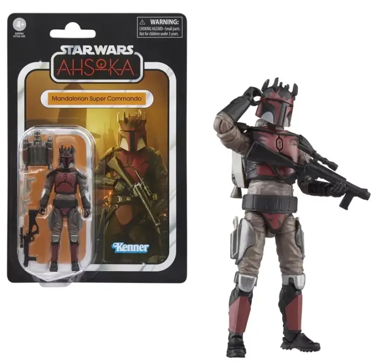 AHSOKA - Mandalorian Super Commando - Figurka Vintage Collection 10cm