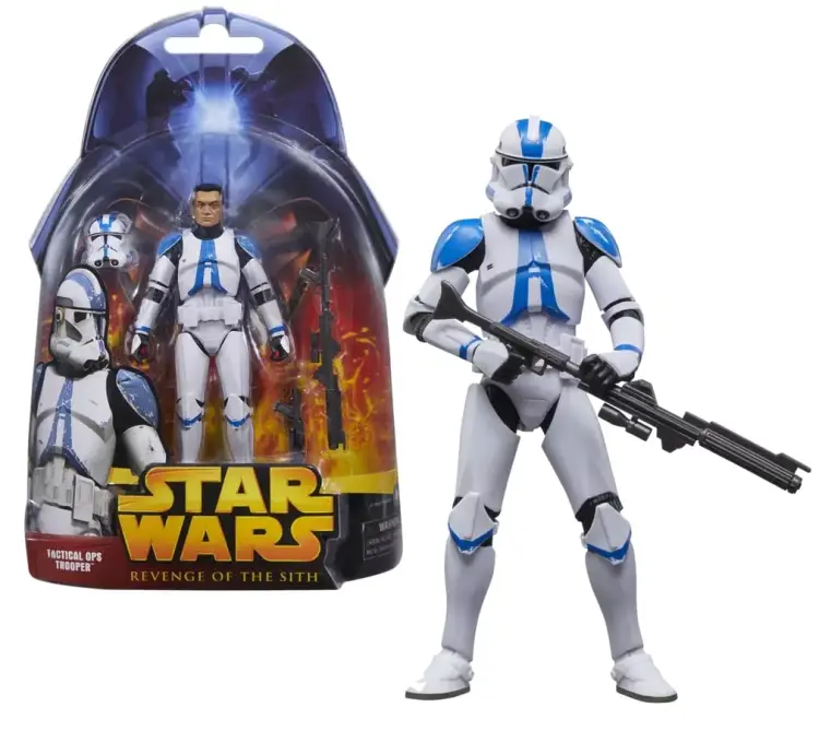 STAR WARS 3 - Tactical Ops Trooper - Figurka z czarnej serii 15 cm