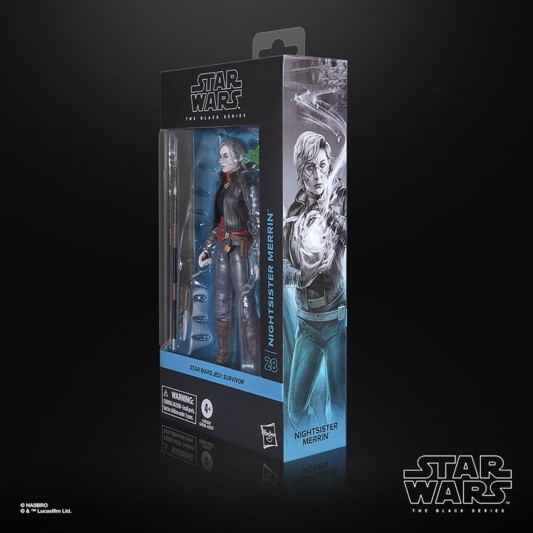 STAR WARS JEDI SURVIVOR - Nightsister Merrin - Figurka z czarnej serii 15 cm