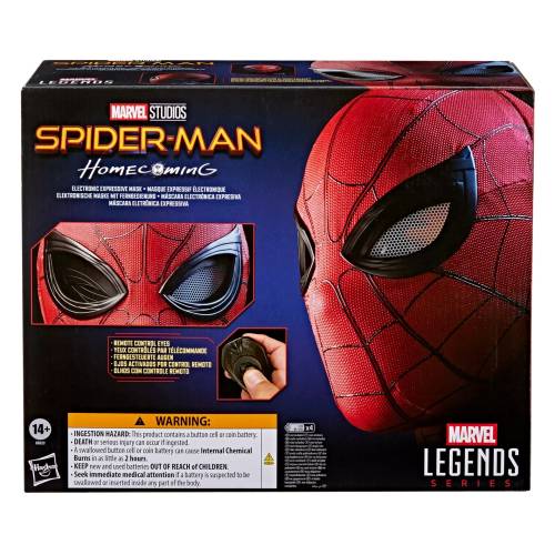 MARVEL - Kask elektroniczny Expressive Spider-Man Legend Series