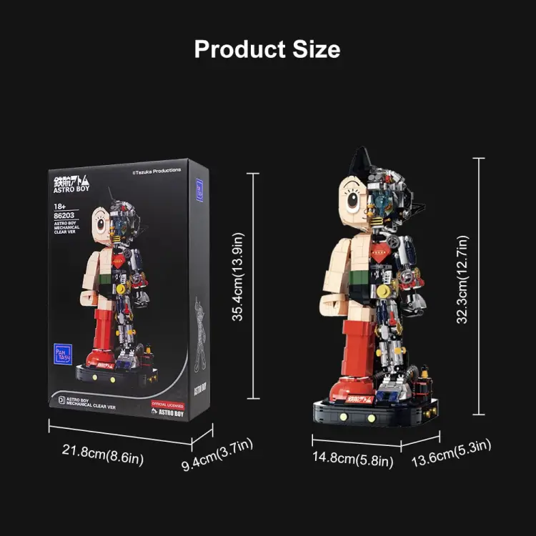 ASTRO BOY - Mechaniczny Astro Boy - Klocki konstrukcyjne