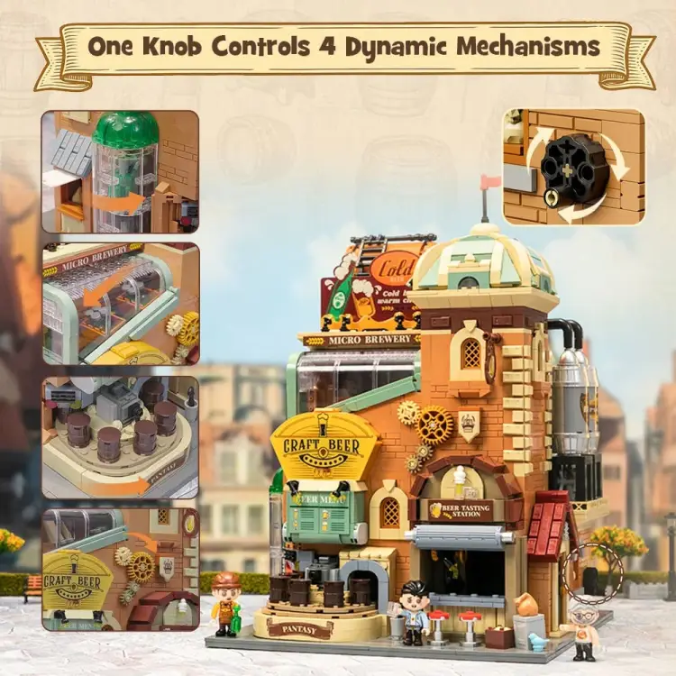 PANTASY - Craft Brewary - Blok konstrukcyjny 3252 szt.