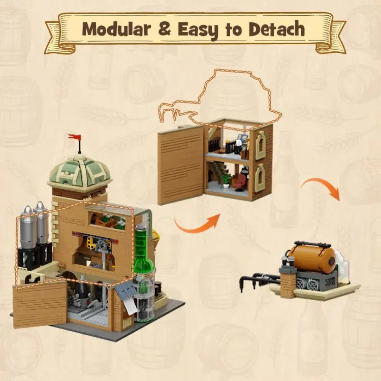 PANTASY - Craft Brewary - Blok konstrukcyjny 3252 szt.