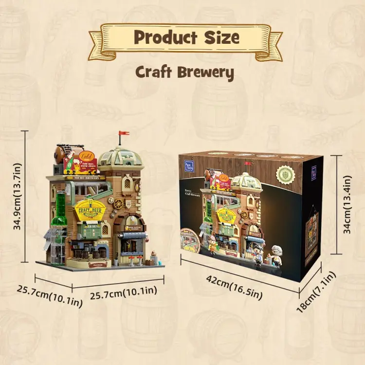 PANTASY - Craft Brewary - Blok konstrukcyjny 3252 szt.