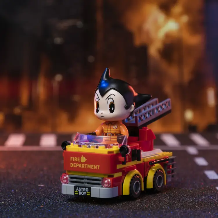 ASTRO BOY - Wóz strażacki - Blok konstrukcyjny